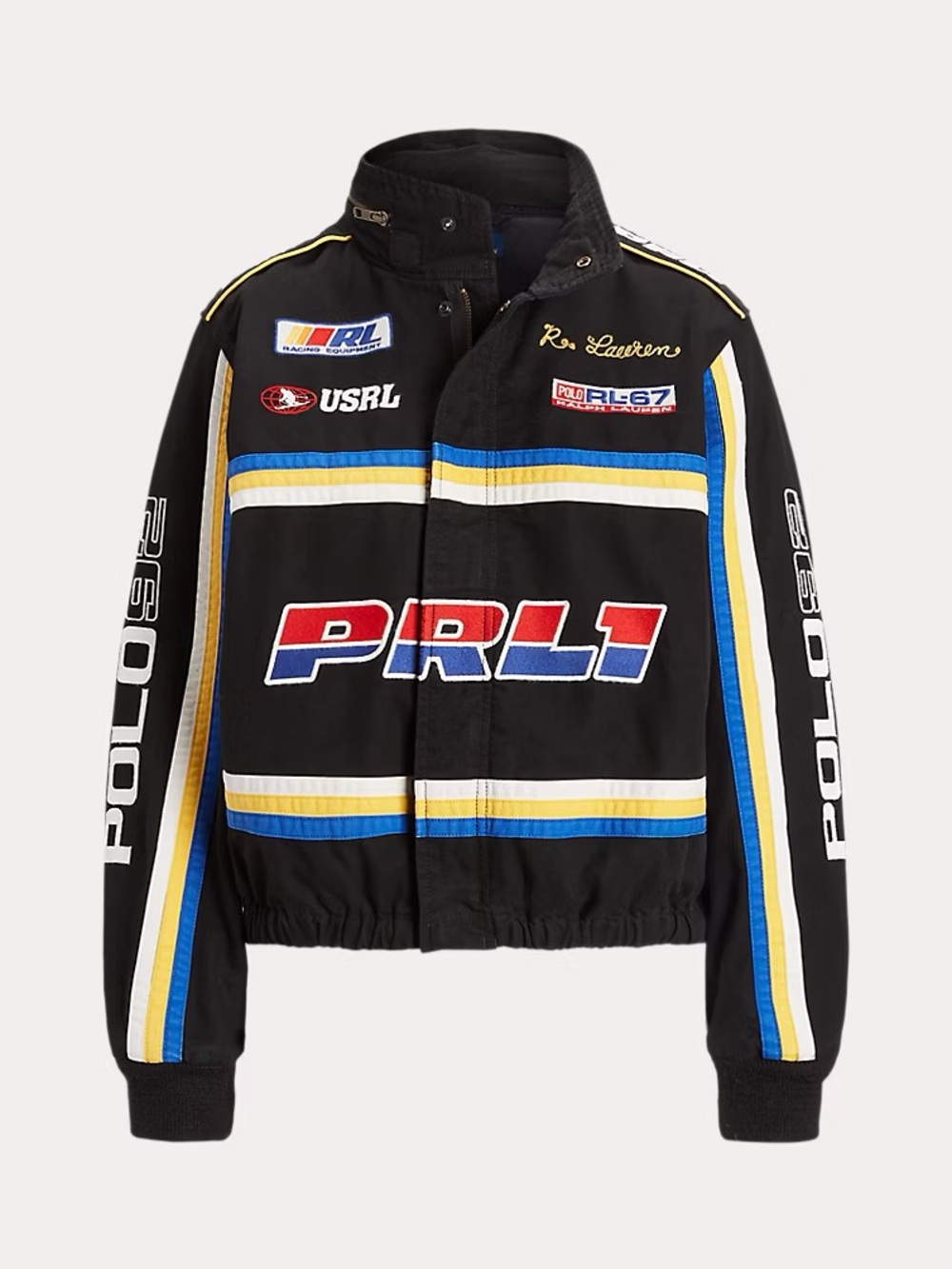 Ralph Lauren Logo Canvas Racing Jacket